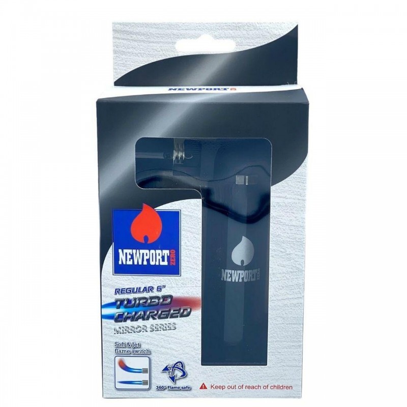 Newport 6" Torch Lighter - Mirror Series