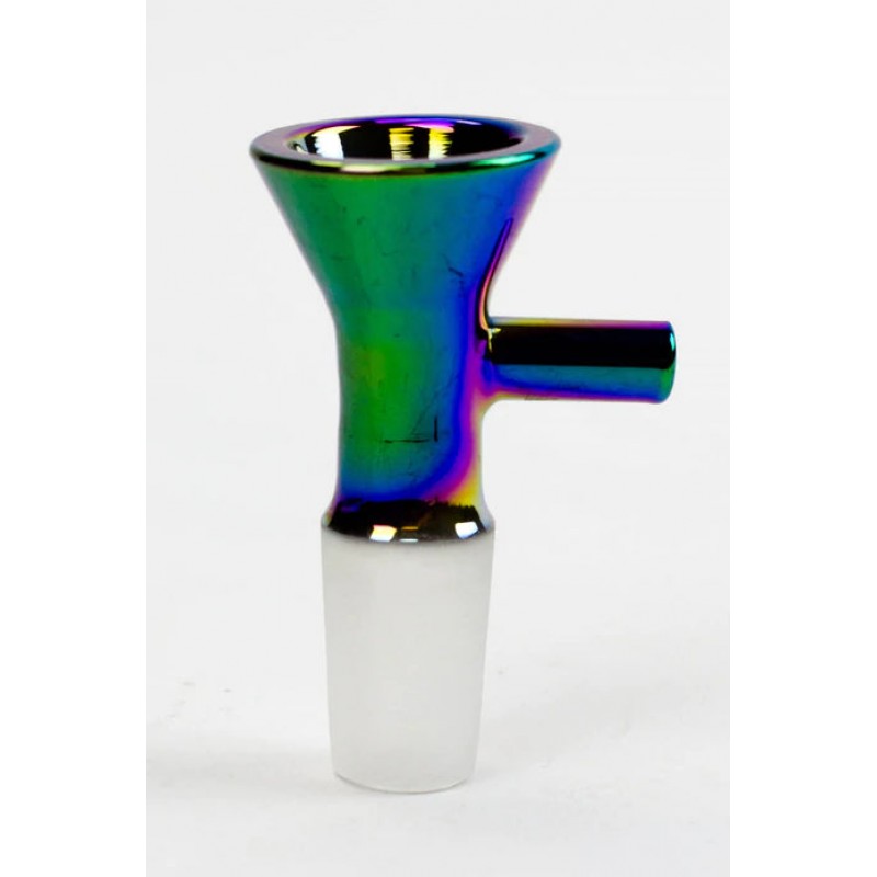 Metallic Color glass bowl for 14 mm Joint