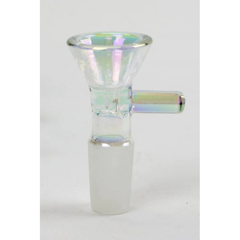 Metallic Color glass bowl for 14 mm Joint