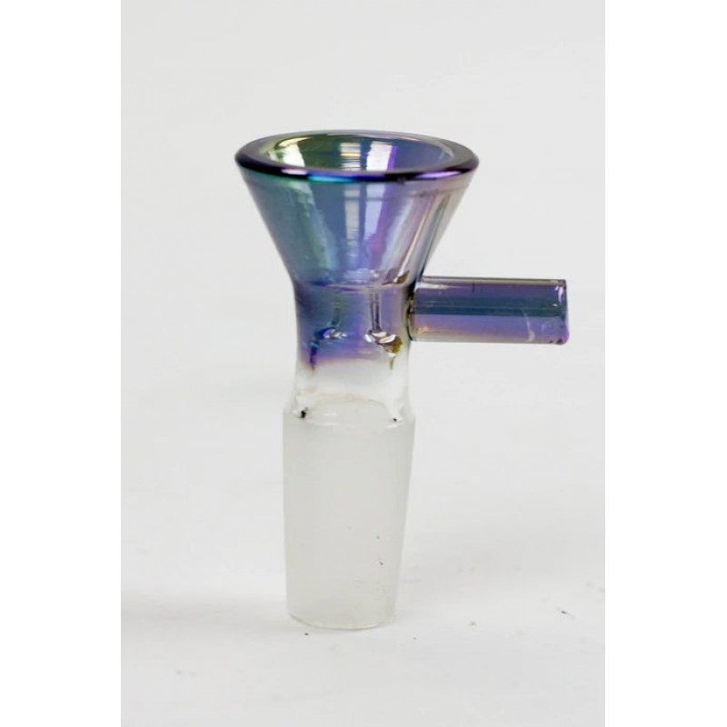 Metallic Color glass bowl for 14 mm Joint