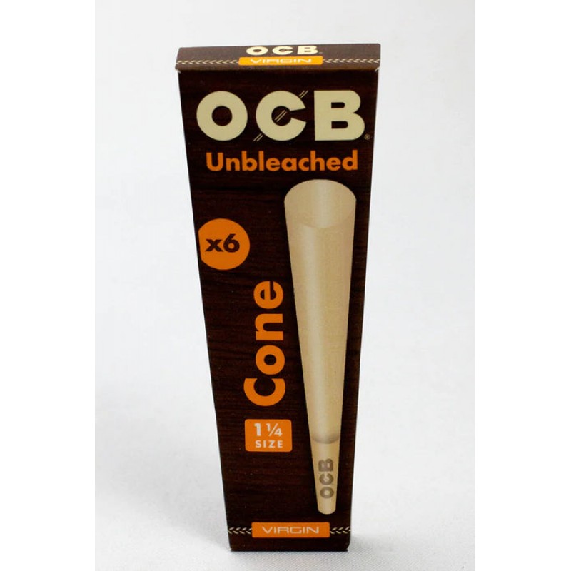 OCB Pre-rolled Cone - Virgin Unbleached Rolling Pa...