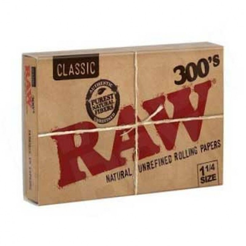 RAW Classic 300s 1 1/4 Rolling Papers