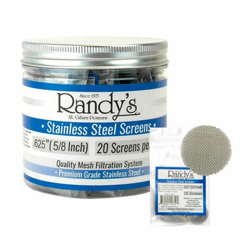 Randy's 0.625" Stainless Steel Screens