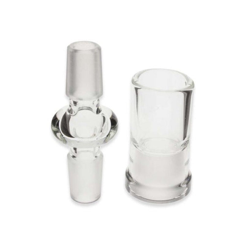 Straight Adapter with Glass Dome Combo - 14mm Male...