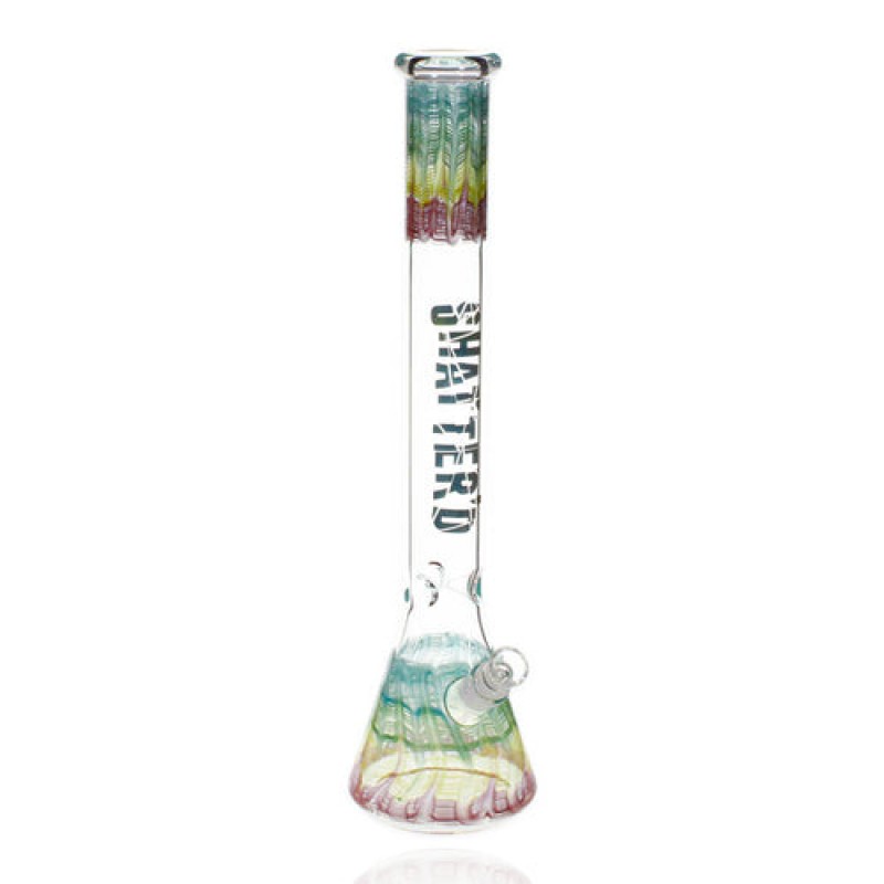 Shatter'd Glassworks - 18" Tropical Beake...