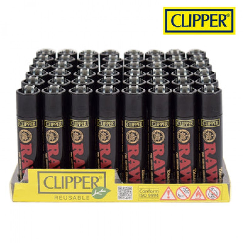 Clipper Raw Black Series Lighter