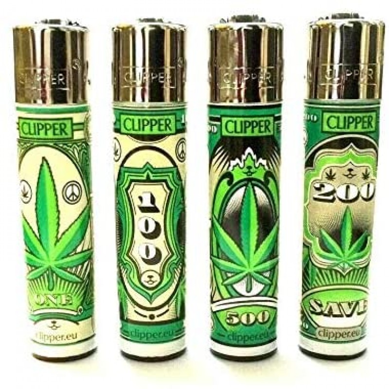 Clipper Dollar Leaves Series Lighter