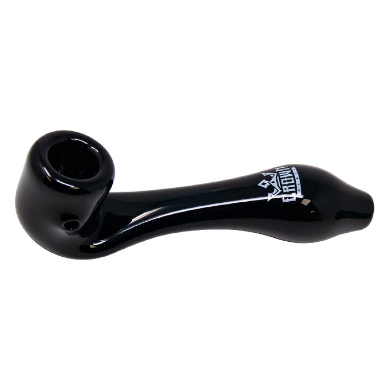 Crown Glass 6" Sherlock Pipe