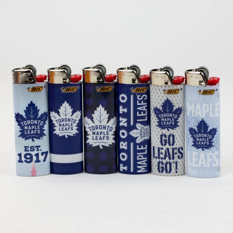 Bic Regular Lighter (Toronto Maple Leafs)