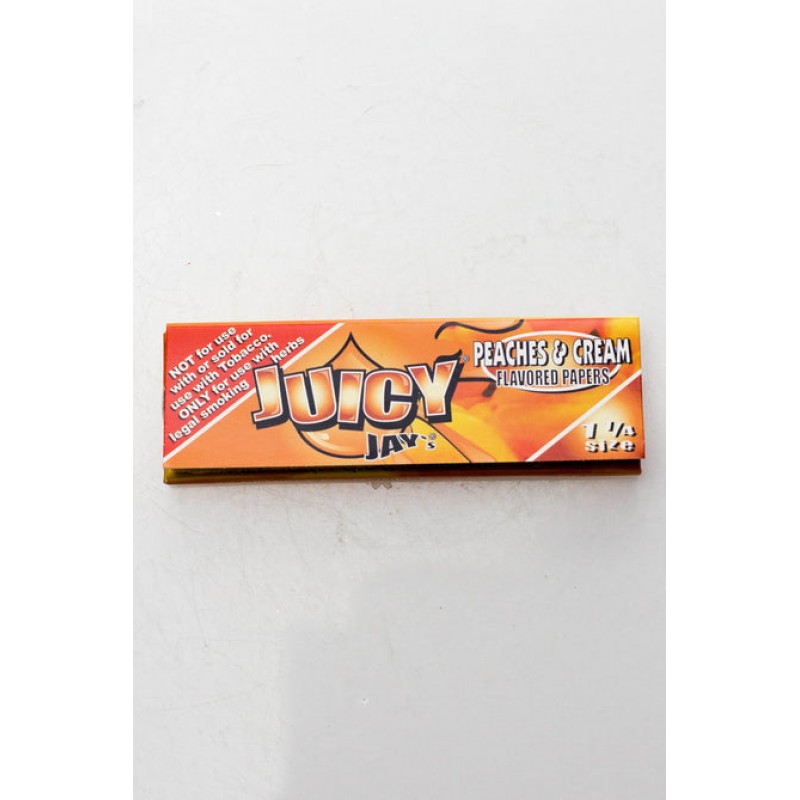 Juicy Jay's 1 1/4 Peach & Cream Flavoured ...