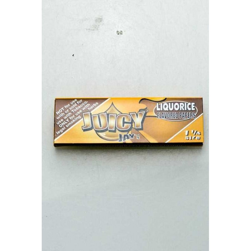 Juicy Jay's 1 1/4 Liquorice Flavoured Papers