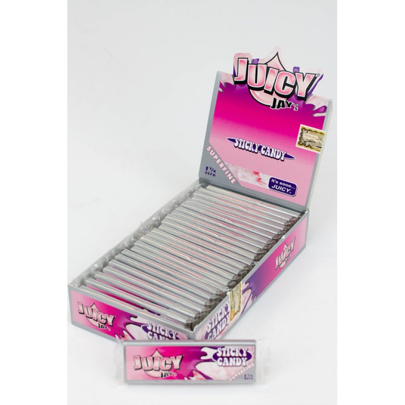 Juicy Jay's 1 1/4 Superfine Sticky Candy Flavoured Papers