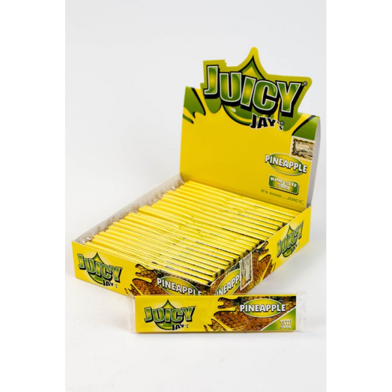 Juicy Jay's King Size Slim Pineapple flavoured papers