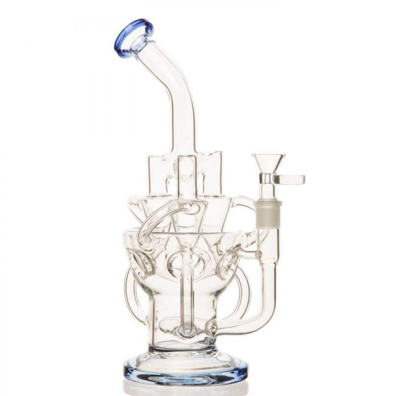 Trigon 10" Recycler Bong