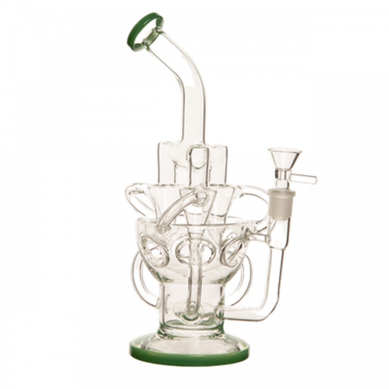 Trigon 10" Recycler Bong