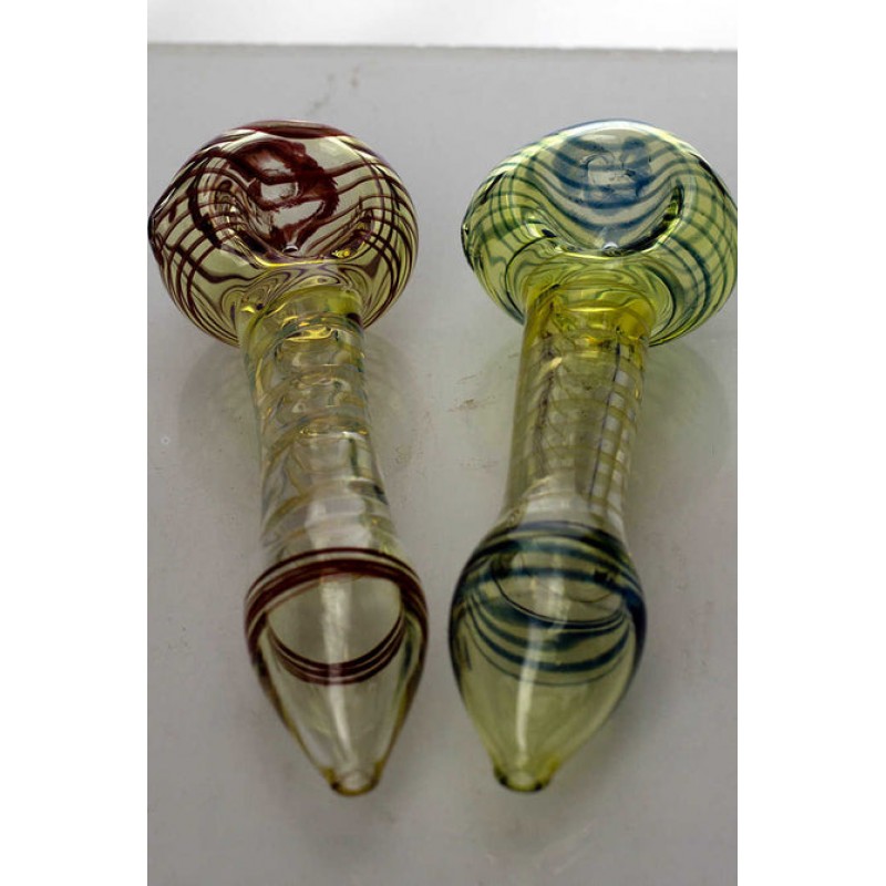 Spiral Colour Changing Hand Pipe - 4.5"