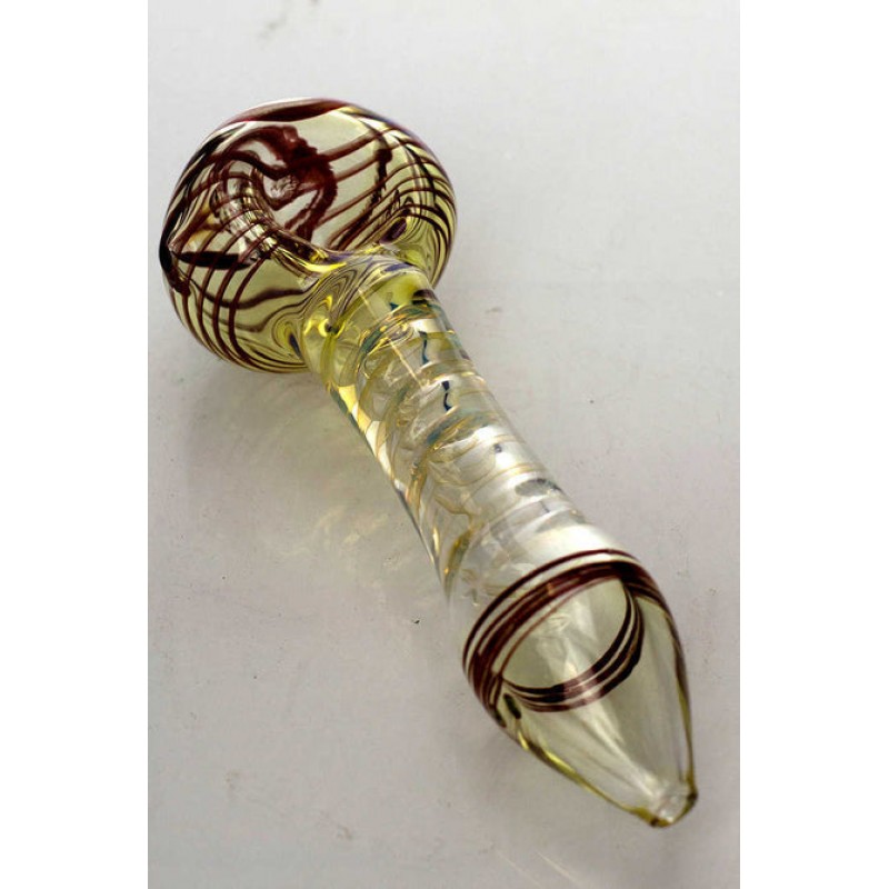 Spiral Colour Changing Hand Pipe - 4.5"