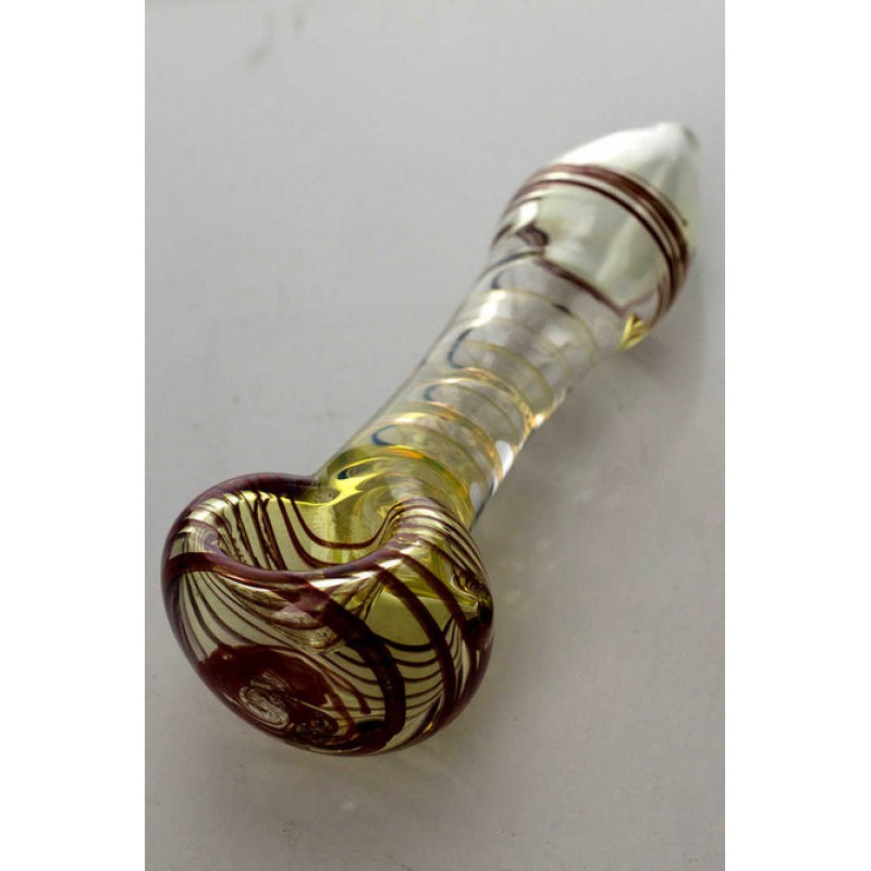 Spiral Colour Changing Hand Pipe - 4.5"