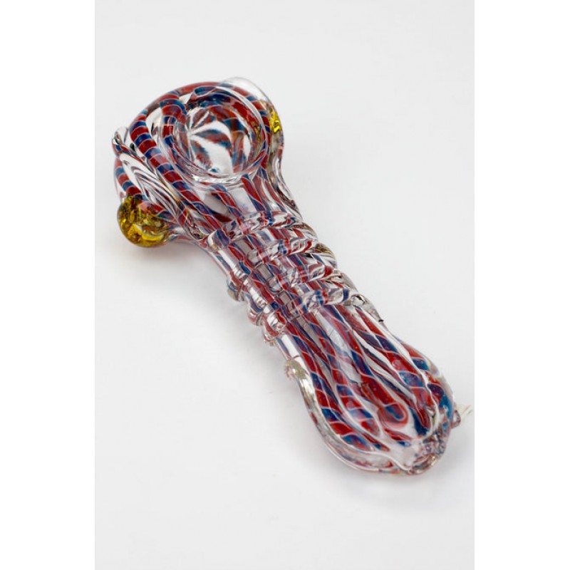 Soft Glass Hand Pipe - 4.5"