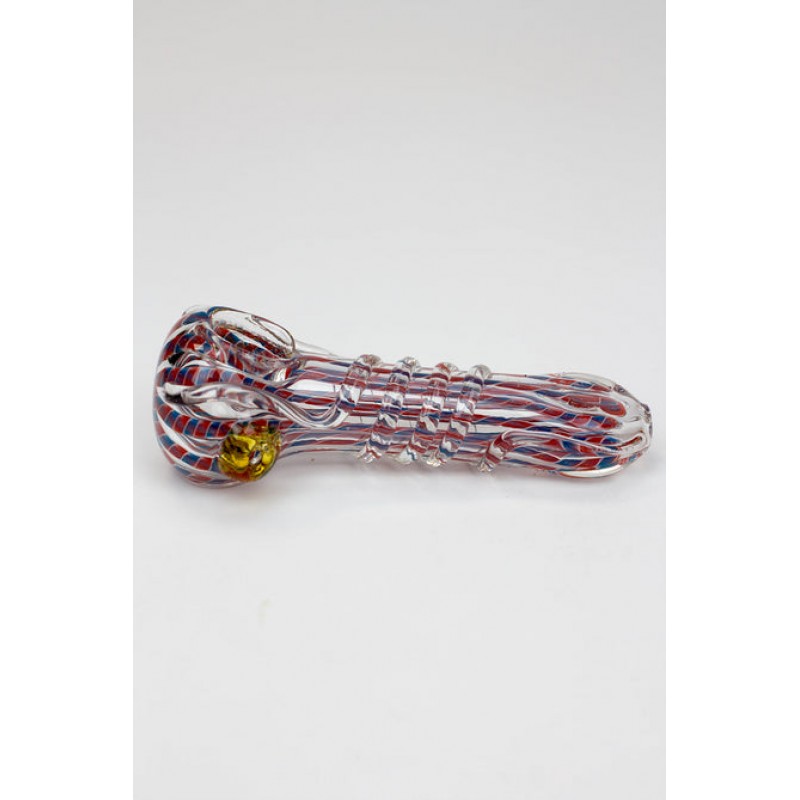 Soft Glass Hand Pipe - 4.5"