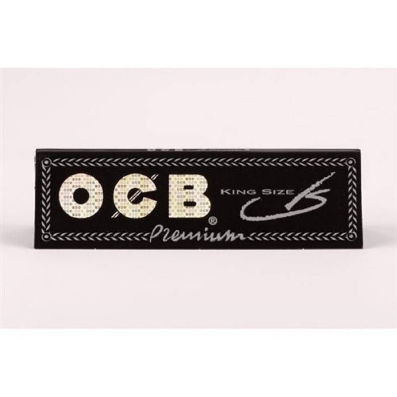 OCB Premium Black King Size Rolling Papers