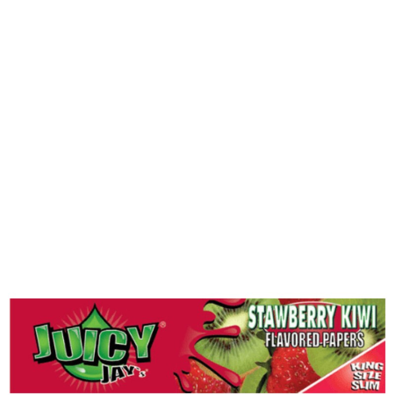 Juicy Jay's King Size Slim Strawberry Kiwi fla...