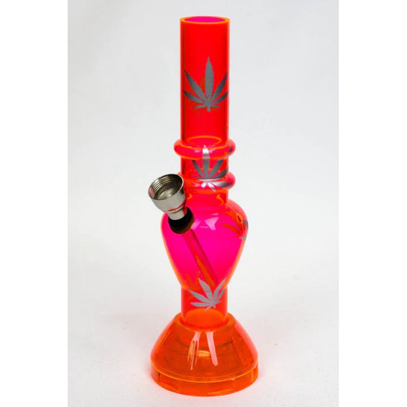 7" Acrylic water pipe with grinder