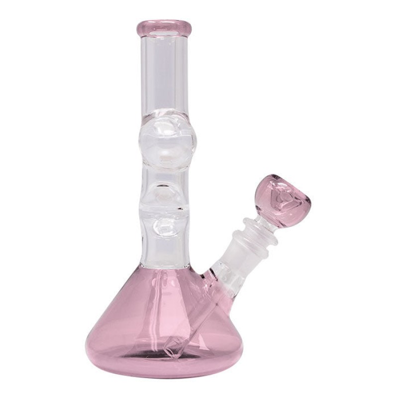 8 Inches Double Zong Bong With Bowl