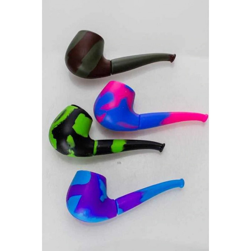 4" Silicone sherlock pipe