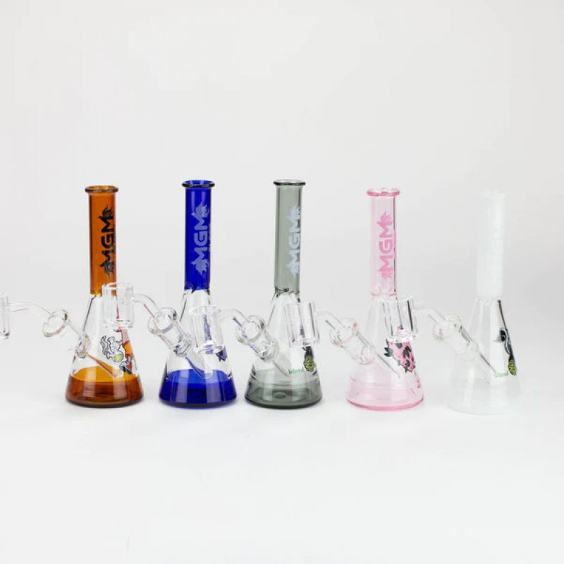 5.9" MGM Glass 2-in-1 bubbler with Logo [C500...