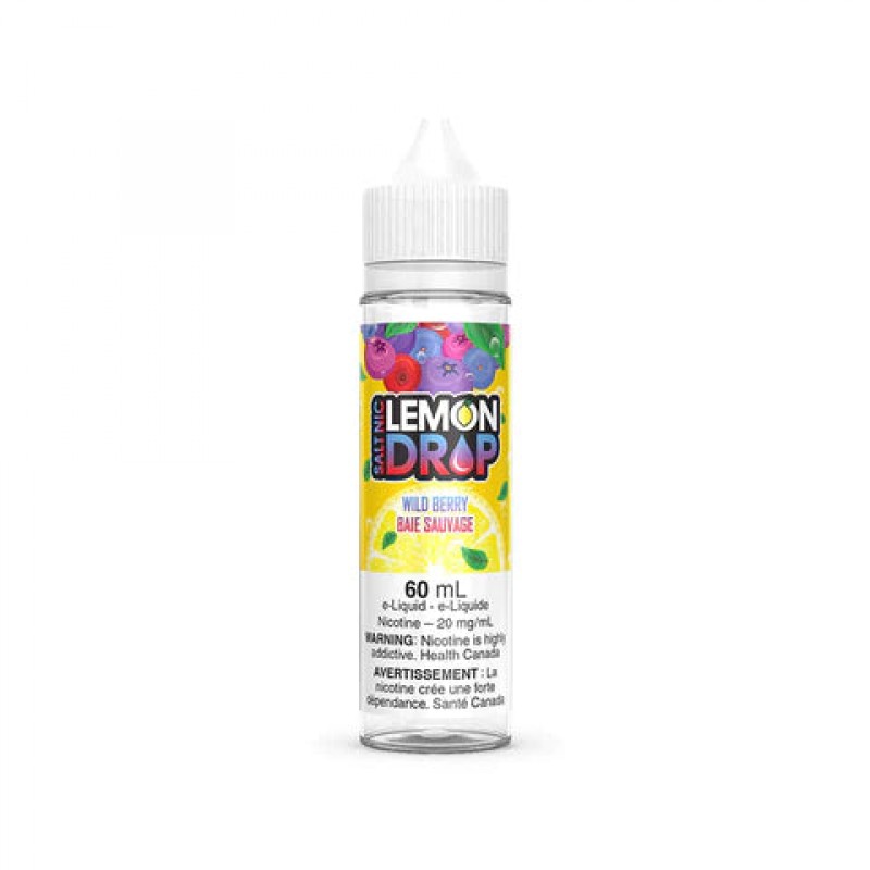 Lemon Drop Salt 60ml - Wild Berry