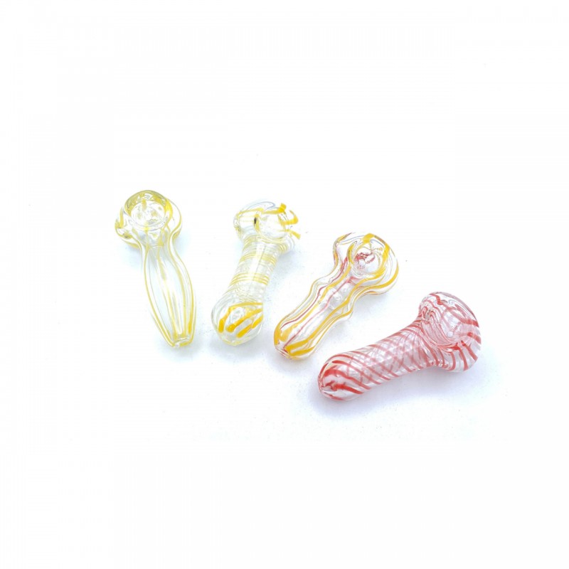 2.5" Peanut Heavy Glass Hand Pipe