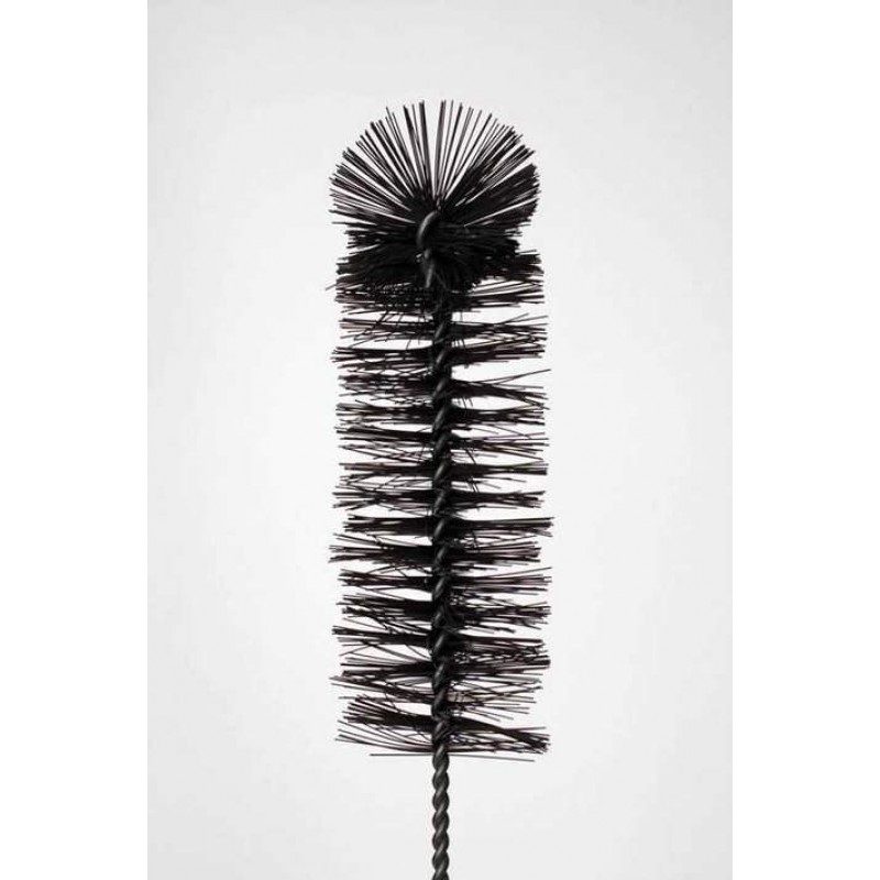16 in. Nylon Tube Black brush