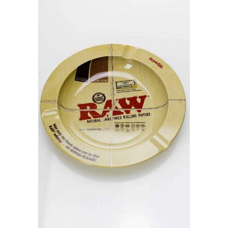RAW Metal Ashtray with Magnetic Backing