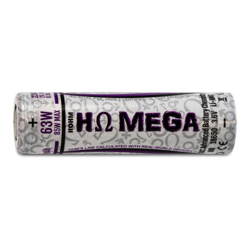 HohmTech Mega 18650 2505MAH 22A Battery