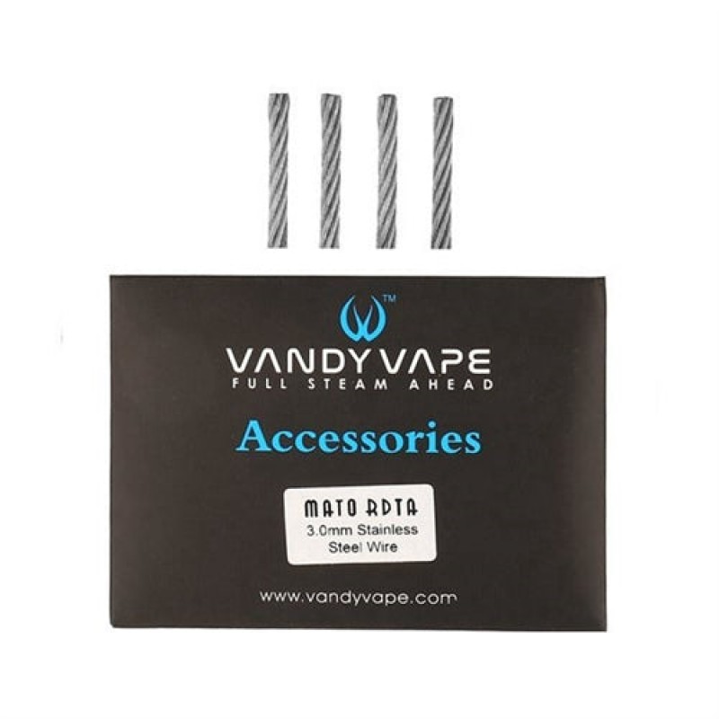 Vandy Vape Mato RDTA Replacement Steel Wire 4Pcs-P...