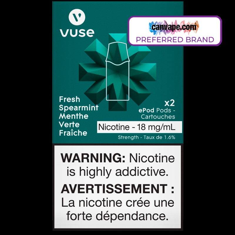 Vuse - Fresh Spearmint ePod Replacement Pods