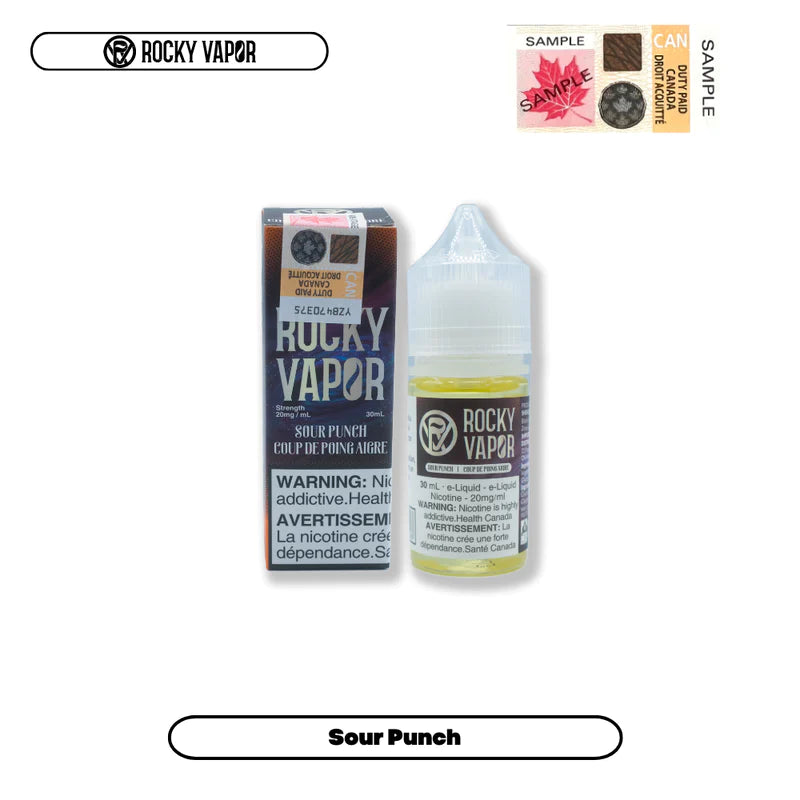 Rocky Vapor E-Liquids - Sour Punch **Introductory ...