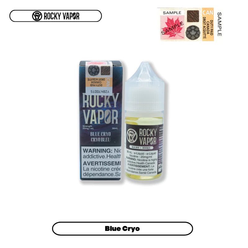 Rocky Vapor E-Liquids - Blue Cryo **Introductory Special**