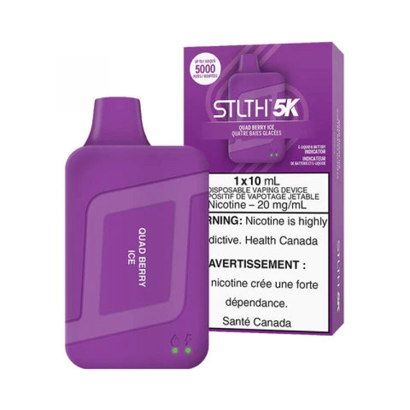 STLTH 5K Disposable Rechargeable Vape