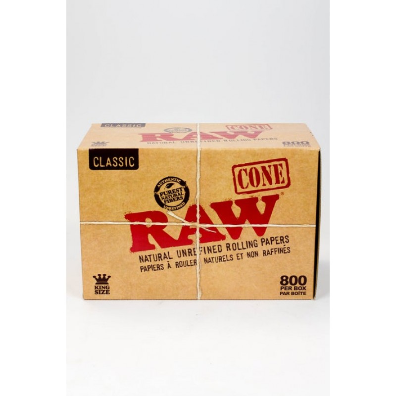 [Clearance] RAW Classic King Size Cones (800 per b...