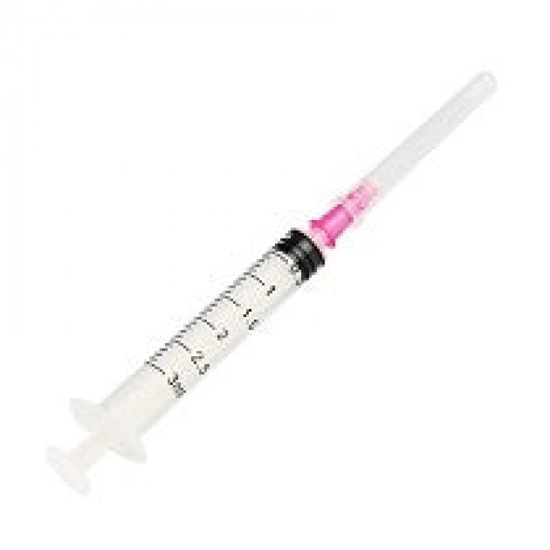 3ml Syringe 18 Gauge Blunt Needle