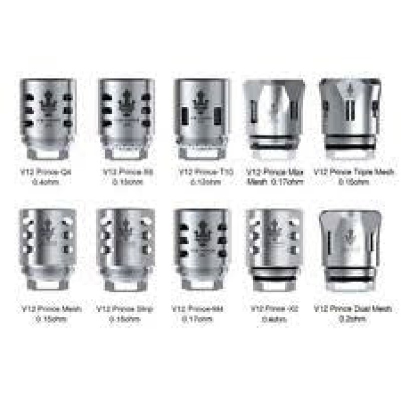 SMOK TFV12 PRINCE, COBRA, RESA Replacement Coil 3p...