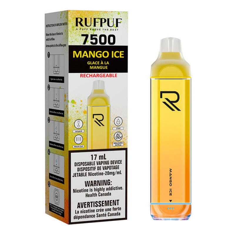 Gcore RufPuf 7500 Rechargeable Disposable Vape