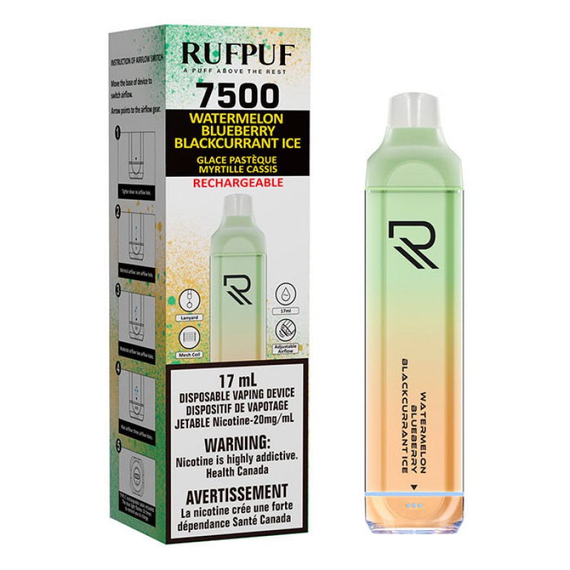 Gcore RufPuf 7500 Rechargeable Disposable Vape