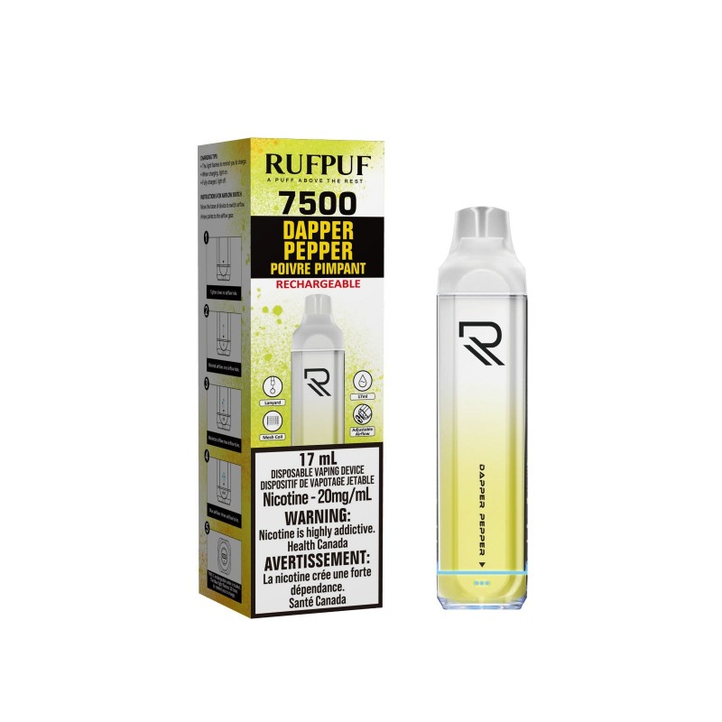 Gcore RufPuf 7500 Rechargeable Disposable Vape