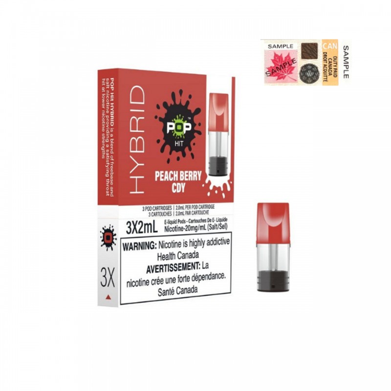 Stlth Pop Hit Hybrid Pods & G.O.A.T by Pop Hit Vapor